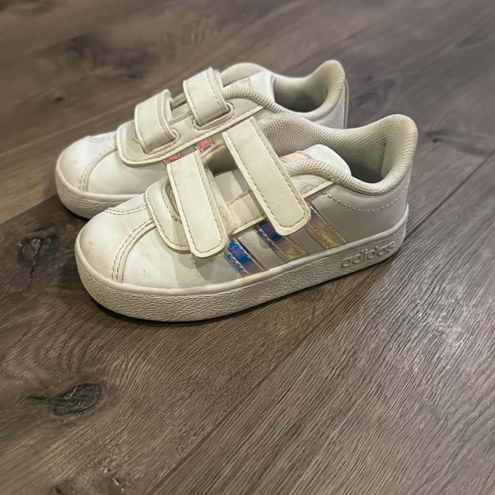Toddler size 6 adidas/michael Kors sneakers